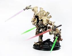 Mark Hofmann Turned A Tyranid Hive Tyrant Into A General Grievous Necron Warhammer Tyranids Warhammer 40k