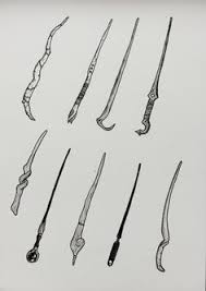 58 Wand Concepts Ideas Harry Potter Wand Wands Harry Potter To create a wand like harry's, draw vertical lines to make the handle. 58 wand concepts ideas harry potter