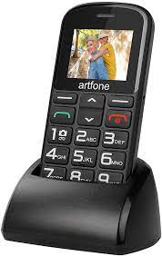 Dx > phones & telecommunications > mobile phones. Mobile Phone For Elderly People Artfone 1400mah Battery Big Button Mobile Phones Dual Sim Unlocked Sos Button Torch Side Buttons Camera And Charging Dock Black Amazon Co Uk Electronics