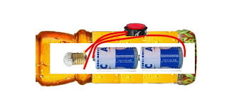 Hasil pencahayaan led dari lampu senter ini juga sangat terang dan hemat energi. Percobaan Membuat Rangkaian Listrik Sederhana Mikirbae Com