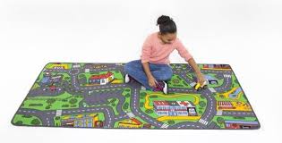 Transform A Playroom Floor Into An Imagination Stoking Surface With A Play Rug That Comes In Six Themes With Images Cool Rugs Playroom Flooring Play Rug