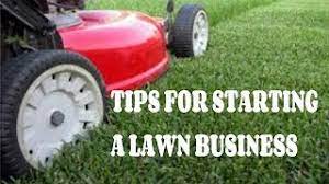 This question is from gary. Tips For Starting A Lawn Care Business Youtube