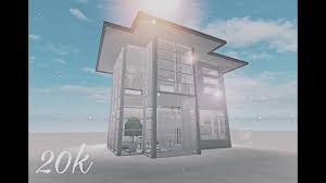 Modern house bloxburg 1 story 20k one cheap 10k living room. Modern Bloxburg House 20k Novocom Top