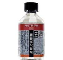 Amsterdam Acrylic Varnish - 113 High Gloss, 250ml