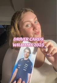 Williamd Driver Cards 2025