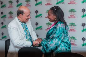 We were honored to host H.E. Silvio Albuquerque, Brazil's Ambassador to  Kenya, at our Nairobi headquarters. Our CEO, Eliane Ubalijoro, extended a  warm welcome. Discussions centered