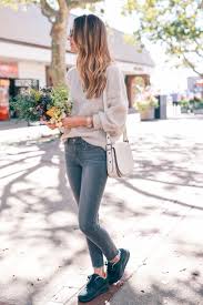Balayage Hair Paige Skinny Jeans Nike Sneakers Wildflower Fall Bouquet Prosecco And Plaid Skinny Jeans Fashion Street Style Outfit
