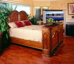 Tv on motorized lift coming from under bed. Bed With Tv Lift Tv Lift Bed Tv Lift Bed Sets
