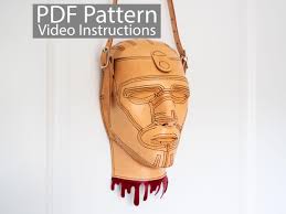 Shaped Leather Mask