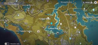 Lokasi Cuijue Slope Untuk Selesaikan Quest Share Not Your Treasures Genshin Impact Deskjabar