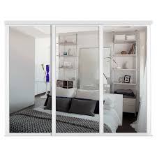 A classic shaker door design suitable for fitted wardrobes and bedroom units. Buy Shaker Sliding Doors And Track W2592 White Frame Mirror Sliding Wardrobe Doors Argos