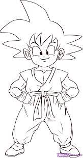 Next, draw a square inside each triangle to divide the krillin shoes and his socks. Dragon Ball Z Drawing Pictures Coloring Home