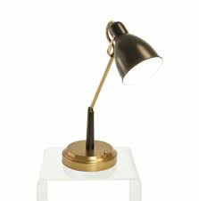 Light head and neck adjust to direct light where you need it most, this desk lamp is great for reading sheet music over a piano. Battery Operated Desk Lamp Concept
