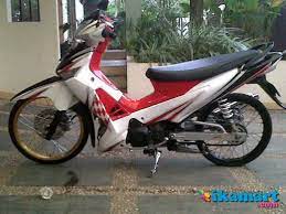 Modif supra x 125 ceper terbaru. Modifikasi Motor Supra X 125 Warna Merah Putih Arena Modifikasi