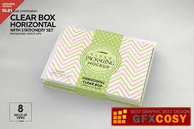 Mailing box free mockup in hand to showcase your packaging design in a photorealistic look. Creativemarket Clear Box With Stationery Set Mockup 3963876 Free Download Photoshop Vector Stock Image Via Zippyshare Torrent From All Source In The World