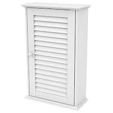 Medicine cabinet organization is easy with our tips for organizing your medicine cabinet. Topeakmart Bathroom Kitchen Wall Mounted Single Louvered Door 3 Tier Adjustable Sto Wall Storage Cabinets Wall Mounted Bathroom Storage Kitchen Cabinet Storage
