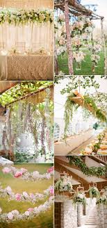 Watering can with wildflowers is a nice rustic idea. Beautiful And Stylish Wedding Hanging Decorations Elegantweddinginvites Com Blog