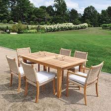 Maybe you would like to learn more about one of these? Kingsley Bate Hyannis 102 Rectangular Extension Dining Table Authenteak Resin Patio Furniture Teak Outdoor Furniture Patio Dining Set