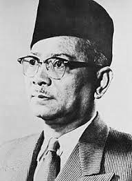 Menteri besar'ı , sonra malaya (şimdi malezya ). Tunku Abdul Rahman Wikipedia