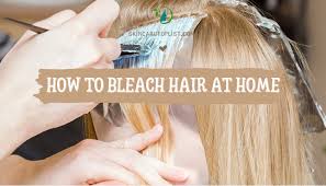 Read on to know how to bleach your hair in detail. How To Bleach Hair At Home Skincare Top List