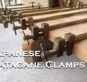 Japanese Hatagane (Traditional woodworking clamps)