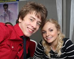 Ciaran Brown meets actress Georgia Moffett