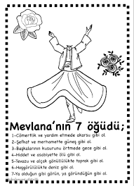 Selen Kodaz Koc Adli Kullanicinin Mevlana Haftasi Panosundaki Pin Kitap Ayraci Cocuklar Okul Oncesi Egitim Faaliyetleri