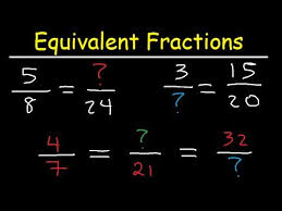Equivalent Fractions 4th Grade Finding The Missing Number Variable Math Examples Youtube Equivalent Fractions Literal Equations Math Examples