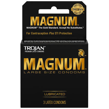 Trojan Magnum Magnum Large Size Premium Lubricated Condoms | Walgreens