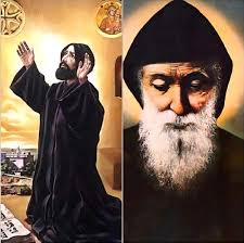 نشدو المجد اﻵب المعطي شربل اسمه نشدو الحمد اﻻبن المحيي فيه رسمه نشدو الحب  الروح صبّ فيه وسمه للثالوث تتلو الشكر كل نسمة صلّي عنا يا شربل صلّي عنا  يسمع صوت الحب