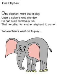 One Elephant Poem Preschool Songs Zoo Preschool Songs For Toddlers