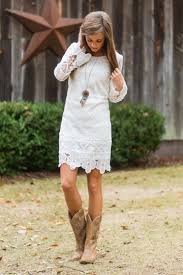 Grace And Lace Dress White Country Style Wedding Dresses Fashion Country Outfits