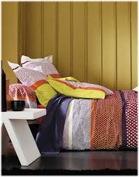 Housse De Couette Blanc Des Vosges Rayures Orangees Pois Kakis Bandes Blanches Petits Pois Noirs Housse De Couette Blanche Linge De Lit Housse De Couette