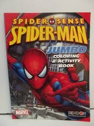 Spider Sense Spider Man Jumbo Coloring Activity Book By Bendon 0 11 Spider Man Spider Sense 48x2 Sided Pages Spiderman Coloring Books Spiderman Coloring