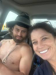 The sunset through the lobster trap was a sign my son was still around me  after losing him 3 months before