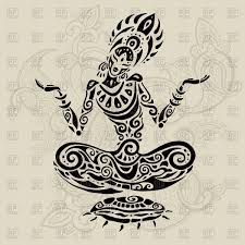 Pin By Kosmic Baba On Tattoo Inspiration Yoga Symbols Art Lotus Pose Vector Artwork