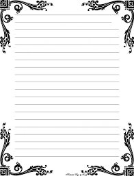8 1/2 by 11 standard letter size. Black And White Printable Lined Stationery Paper Free Printable Stationery Free Paper Printables Writing Paper Printable