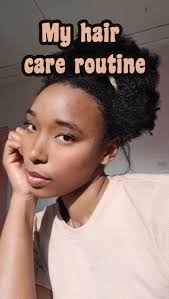 Hi guys this is my hair care routine...