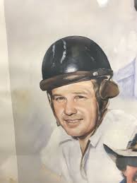 Jeanne Barnes "The Petty Family of Racing" 18x24 Pro Set Racing Framed Print