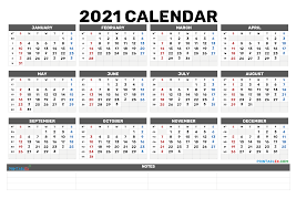 Free printable 2021 calendars in adobe pdf format (.pdf). Free Printable 2021 Calendar Templates