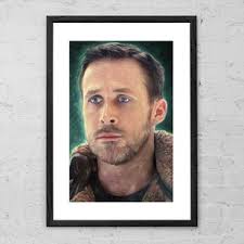 Blade Runner 2049 Holographic Sticker Blue