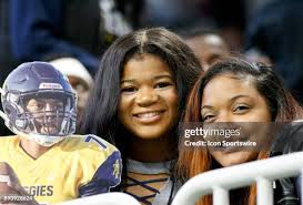 Franklin McCain III holds up the Defensive MVP trophy after the bowl...  News Photo