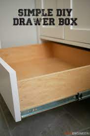 A cabinet or furniture piece consists of the carcass or case with two sides, bottom and top, a back and a front. How To Build A Simple Drawer Box Rogue Engineer