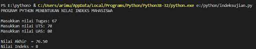 Contoh soal latihan html essay. 5 Contoh Program Sederhana Python Kelas Programmer