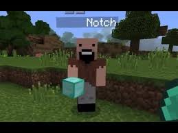What is the name of the alternate world where you can travel to? Must See I Found Notch In Minecraft Pe Real Notch Youtube