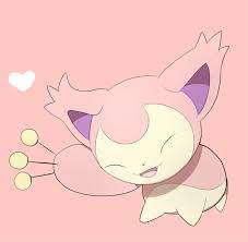 Starlys Skitty Valentine Cute Pokemon Wallpaper Pokemon Skitty Cat Pokemon