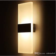 2020 Modern Acrylic Led Wall Lights Up Down Wall Sconces Bedside Lamp For Kitchen Restaurant Living Bedroom Living Room Lamp Led Bathroom Light From Zidoneled 23 92 Dhgate Com