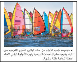 التزلج الشراعي على الأمواج أنواعه معداته