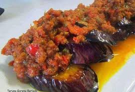 Terong balado, salah satu primadona masakan dari ranah minang. 11 Resepi Masakan Kampung Sedap Berdesik Listikel Com