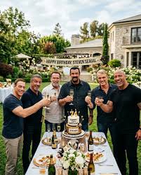 🚨 LEGENDS CELEBRATE A LEGEND! 🎉🔥 When icons come together, you know it's  something special… Steven Seagal turns 74, and look who showed up to raise  a glass! 🥂 From Sylvester Stallone,